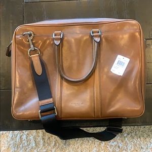 NWT Coach briefcase/Messenger Bag